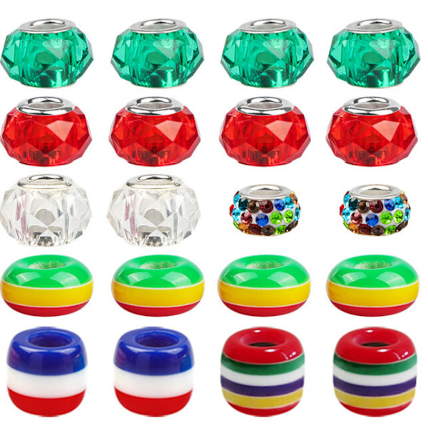 65 stk Julebarn DIY armbåndsett gaver julekort