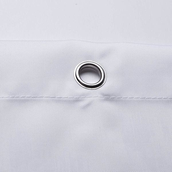 Textil duschdraperi 240x200 gradient twill, mögelresistent