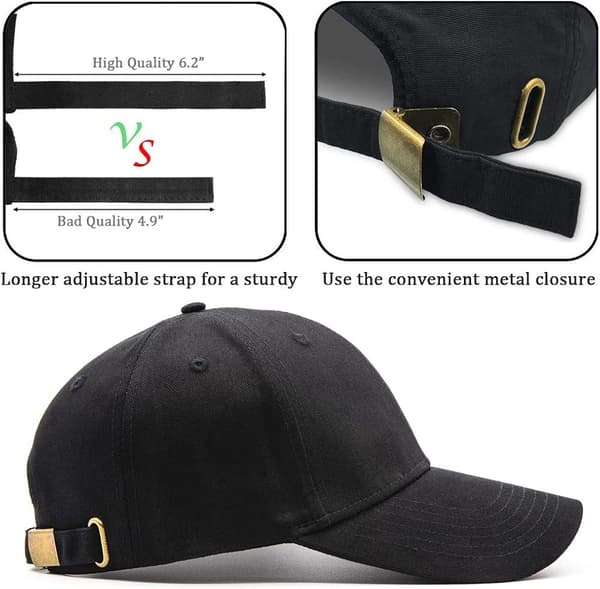 Justerbar baseballkeps golfkeps motorcykel truckerkeps snapback
