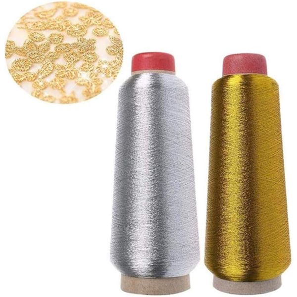 Broderitrådsspoler Polyester Sytråd, Metalltråd