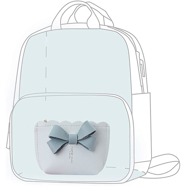 PU-läderplånbok 1 st Mini Liten Rosettdesign Damplånbok