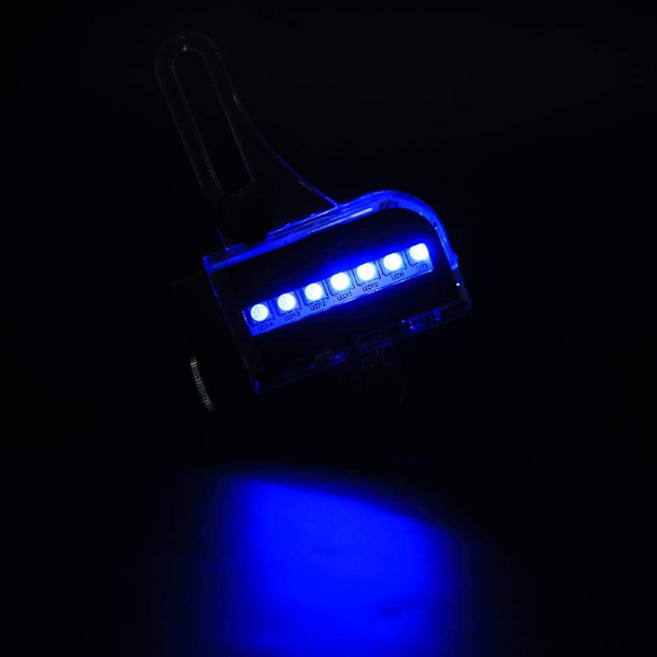 Sykkel Eike Lys, 14led RGB Modus Dobbeltsidig RGB Strålelys Wir