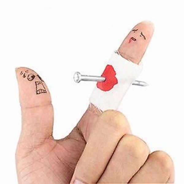 5 st Joke Toy Fake Nail Through Finger Trick för Halloween T DXGHC