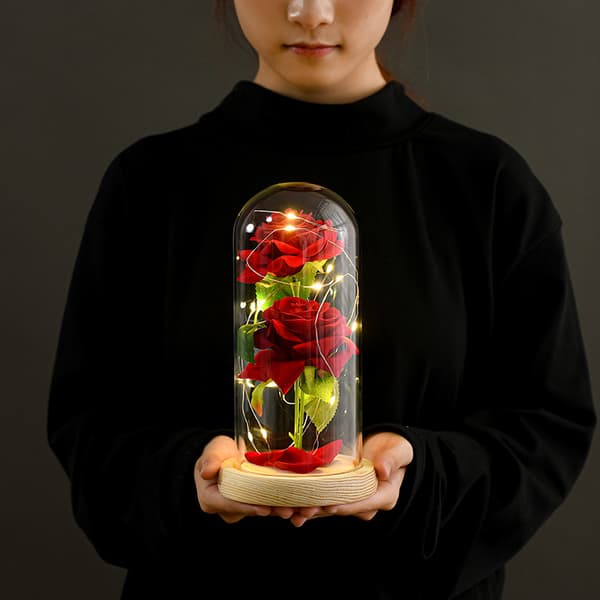 Odödlig blomma present Tanabata Alla hjärtans dag Jul kreativ