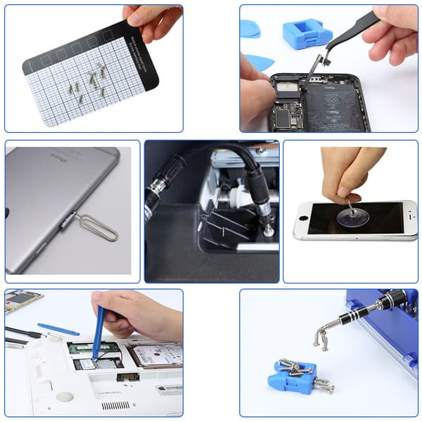 142-i-1 Precisionsskruvmejselset Magnetisk Driver Kit Professionell