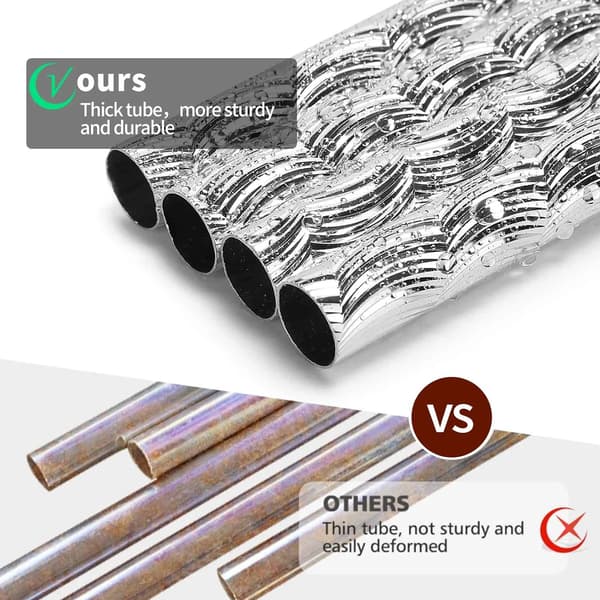 Färgglada Vindspel för Utomhus med 4 Aluminiumrör Inkluderar