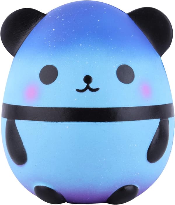 Squishies Panda Æg Galaxy Collection Nyhed Stressaflastende Legetøj