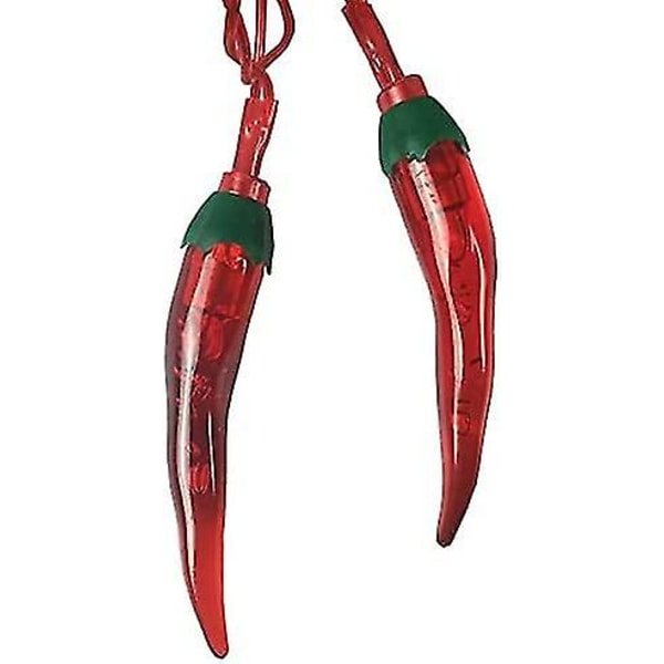 Led Chilies String Lights Fairy Garland Red Pepper Hängande La DXGHC