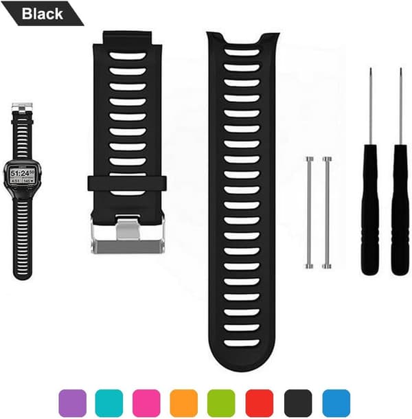 Urband för Garmin Forerunner 910XT, Silikon Ersättningsband