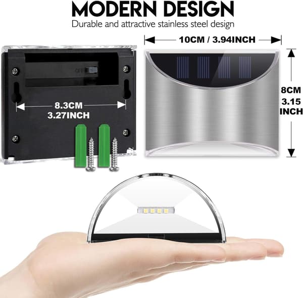 Solcellehegnlys Solhavelys Udendørs LED-lys Sol DXGHC