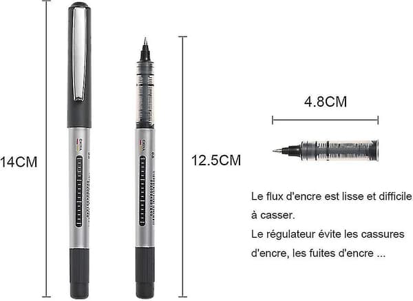 Dww-20 Fine Point Kulspetspennor 0,5mm Fine Point Rollerball DXGHC