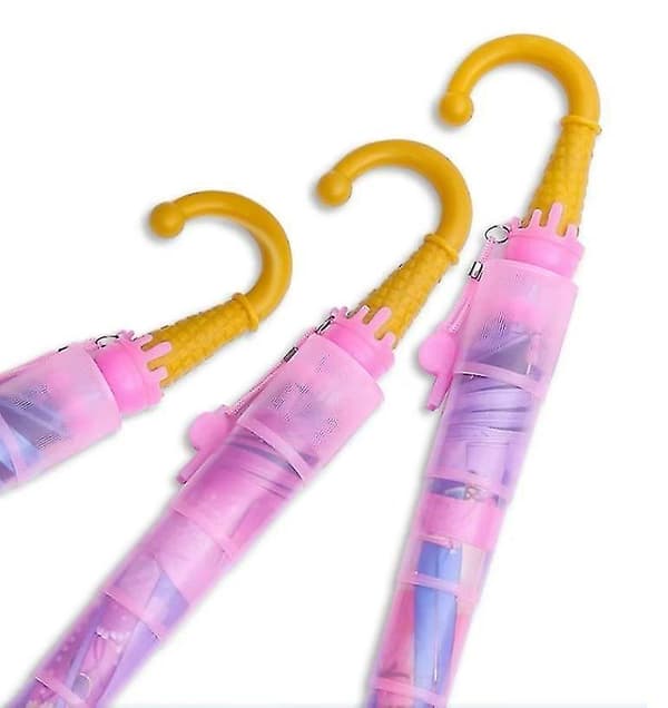 Dww-barnparaply, Barnparaply för pojkar, Barnparaply med 3D-tryck Ca DXGHC