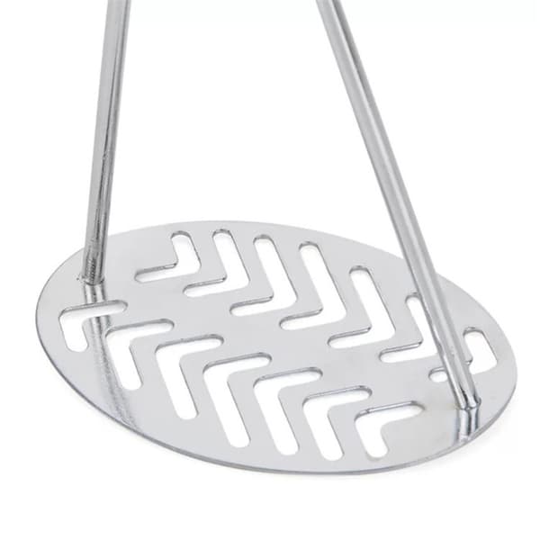 Potetmoser i rustfritt stål med trehåndtak (26 * 10 CM) DXGHC