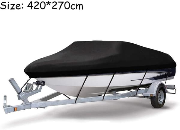 210D Oxford stoff vanntett båtdeksel Speedbåt slept V-formet