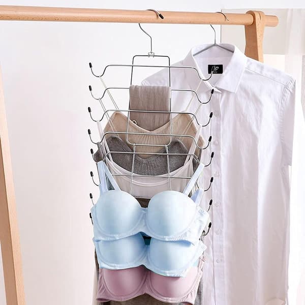 Camisole Hanger, Multilayer Hanger, Foldbare Bøjler, Pladsbesparende