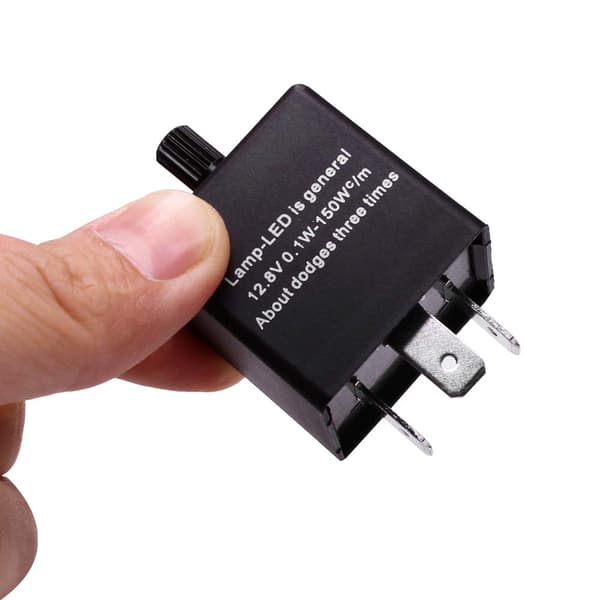 12V 3-pins Justerbar LED Blinklys Relé