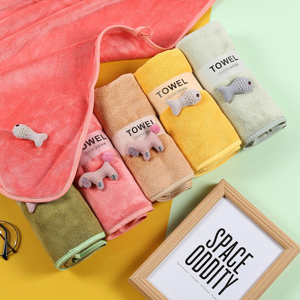 7 stycken mjuka mikrofiberhanddukar, absorberar vatten, tvättbar hemma, mjuk och skön