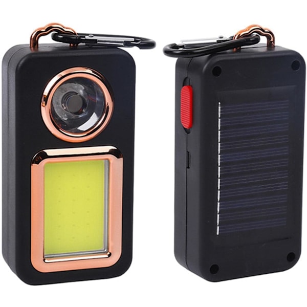 Nøglering Campinglys - Mini Genopladeligt COB Arbejdslys, Mini L