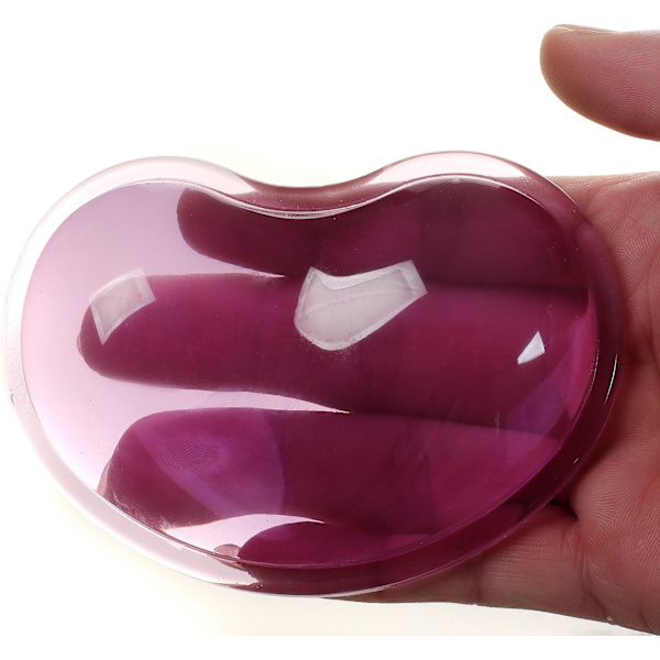 Blød håndledsstøtte, Gelkrystaller, Hjerteformet, Ergonomisk Krystal