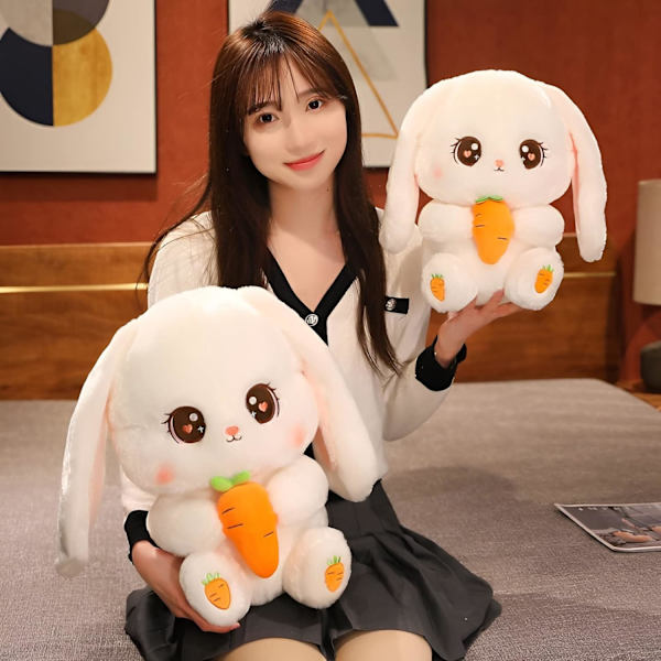 Mjukt gosedjur Kanin Plushie Sittande Kanin, 40cm Påsk