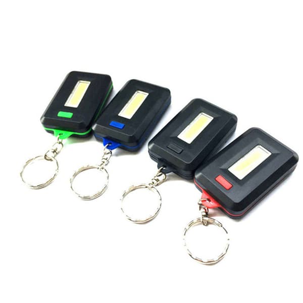 LED Nøglering Lommelygte, Mini Super Lys Nøglering Lys