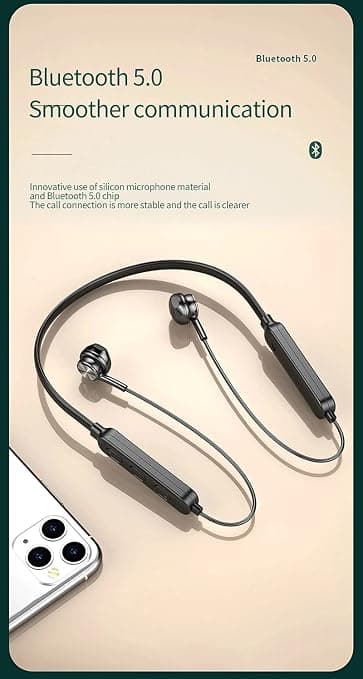 Bluetooth-langattomat korvanapit mikrofonilla, IPX7 vedenkestävä DXGHC