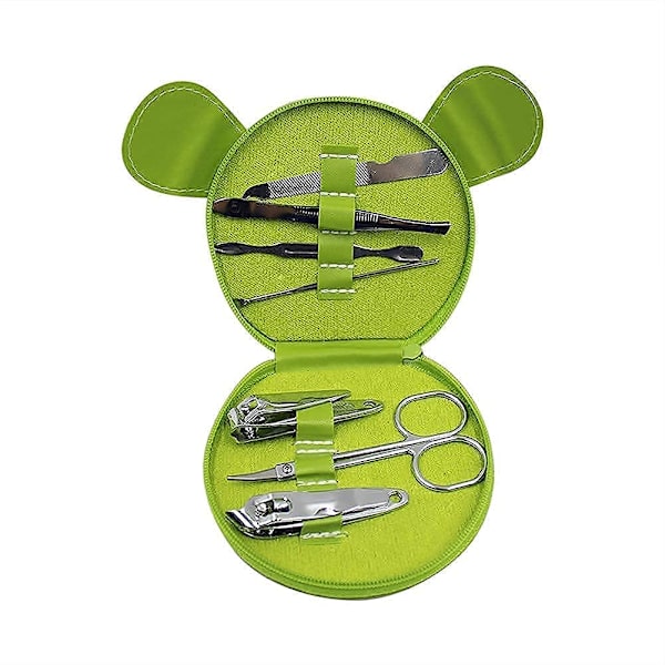 Portabel Manikyrset Mini Grooming Kit Nagelklippare Tillbehör DXGHC