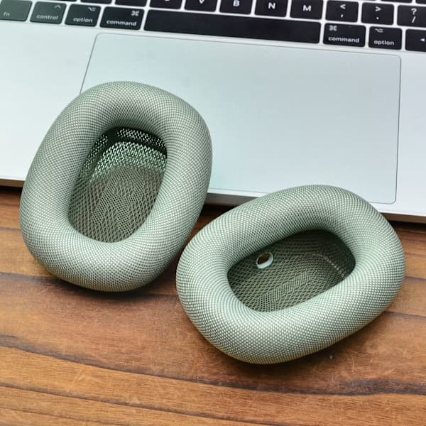 INF Korvatyynyt AirPods Max - Apple-kangas ja silikoni vihreä