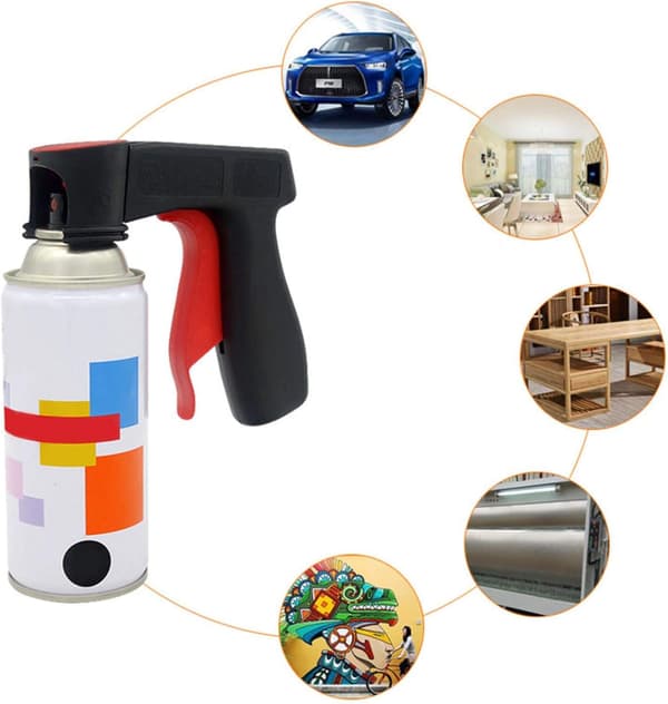 Original Pistolgrepp för Sprayburkar, Lackburkshållare
