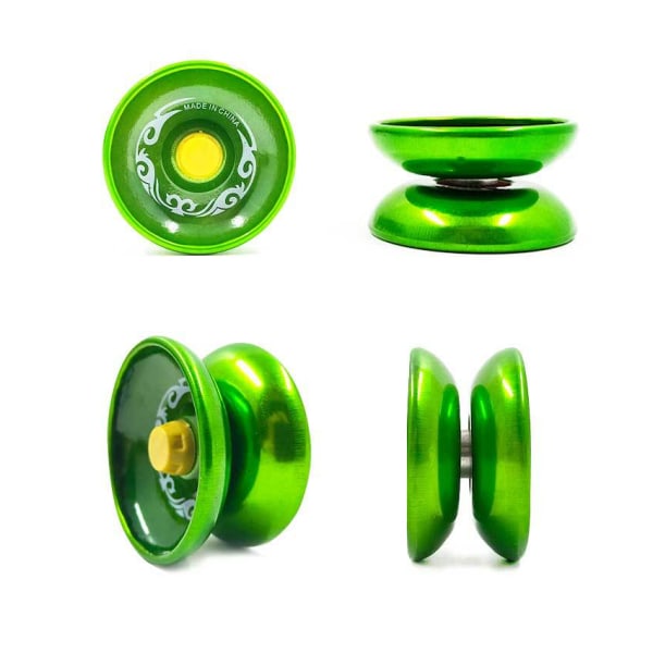 6 stk Profesjonelle Yoyo Aluminiumslegering String Yo-yo Kulelager I