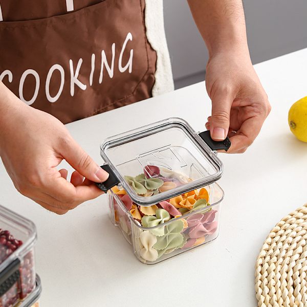 Lufttät burk Plastburk Helkorn Köks Snacks Kyl S
