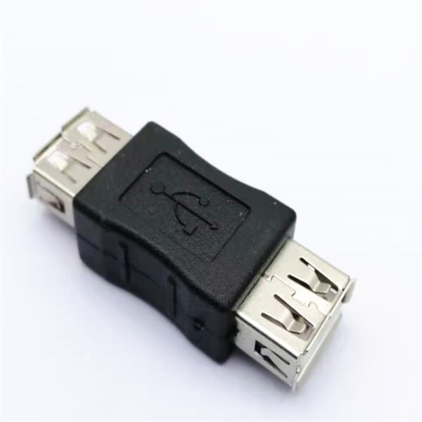USB2.0 Hona till Hona Adapter Dubbel Per Head Hane till Hane USB Ma