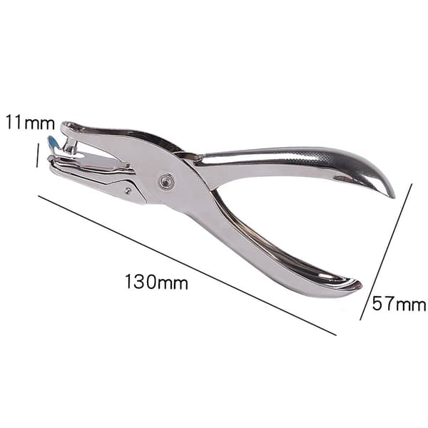 Hullstans metallkutter 13 cm, sirkler med Ø 3 mm