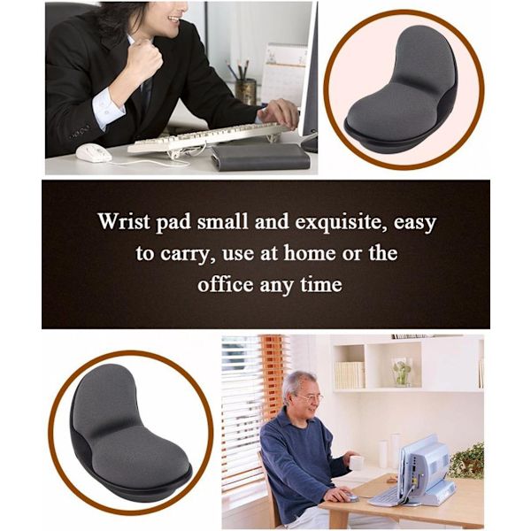 Håndledsstøtte Ergonomisk Mussemåtte Hukommelsesskum Håndledsstøtte til Computer