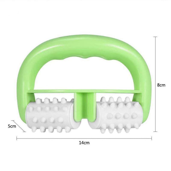 2 stk. (Rød) Type Fedtkontrol Rulle Massager