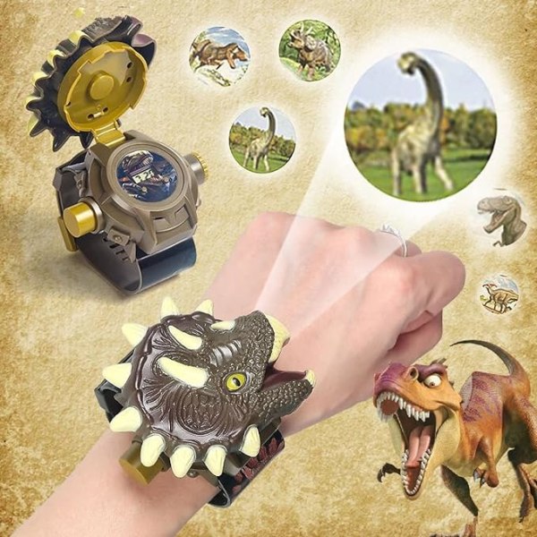 Cartoon Watch Dinosaur Projection Children's Watch 3D Tyrannosaur