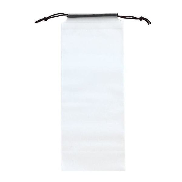 10 stk. Matte Translucent Plastik Træk-Snøre Regnskygge Opbevaring Organizer