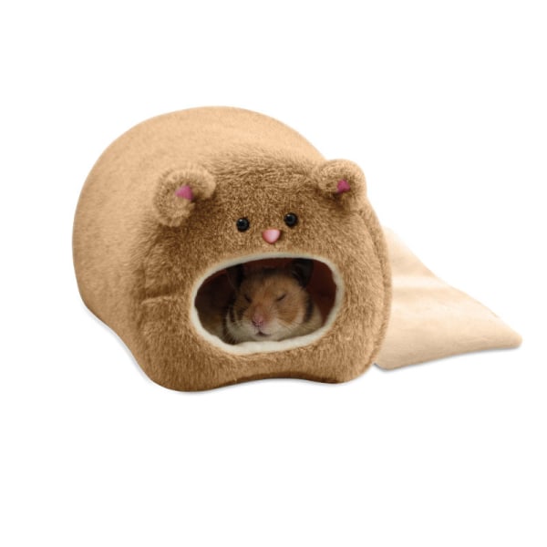 3 warm winter hamster beds - cute little pet house, warm hanging