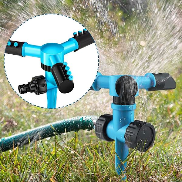 Plastgräsbevattnare 360° Automatisk Gräsmatta Bevattning Spri