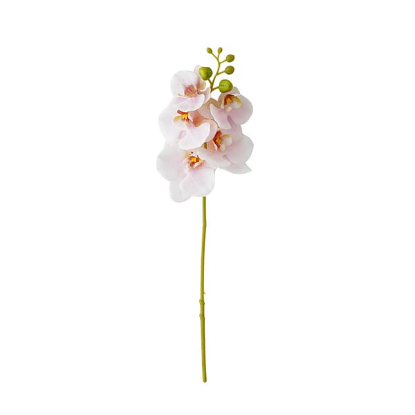 2 stk. 5 phalaenopsis kunstige blomster til hjemmedekorasjon