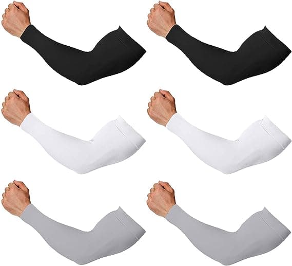 Armvärmar för män och kvinnor - 3 stycken - Tatueringstäckning - Basketboll