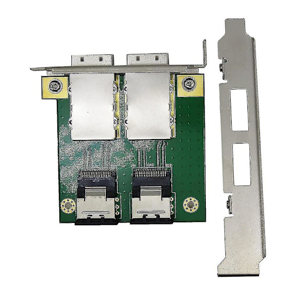 Mini Sff-8088 till Sas36p Sff-8087 Adapter i Pci-fäste Suppo DXGHC