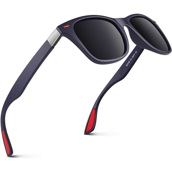 Damsolglasögon polariserad rektangel för män TR90 100 % UV-skydd