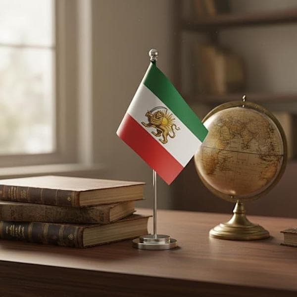 Iran flag table flag small single pole flag stand table decoration,AB