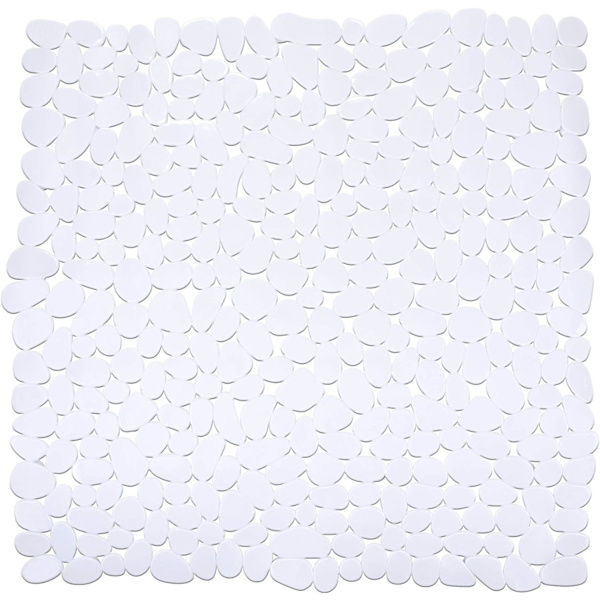 Paradise Antracit Brusermåtte - Skridsikker, Sugkopper, PVC, 54 x
