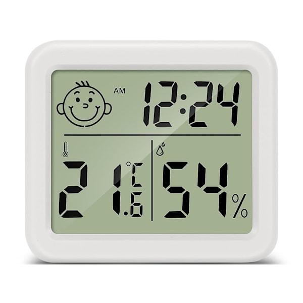 Hemtermometer LCD Termometer Hygrometer Inomhus Digital Tempera