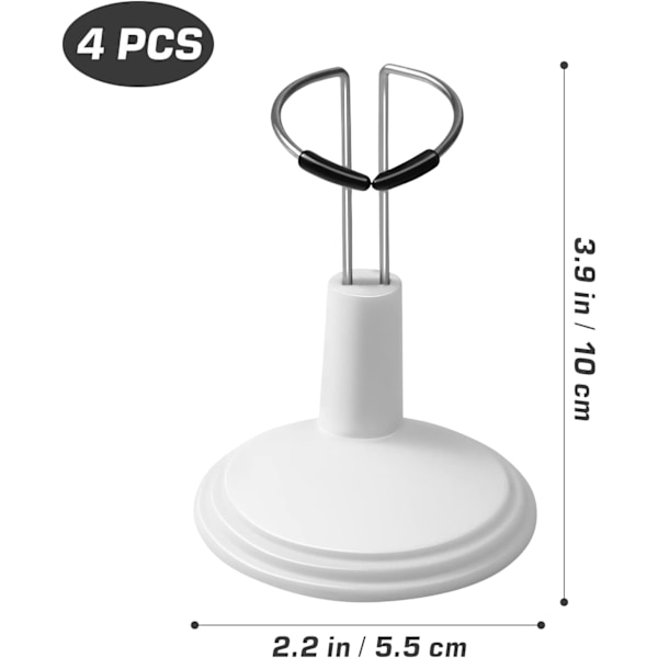 4 st Dockor Stativ Displayhållare Plast Mini Dockor Display Stativ S