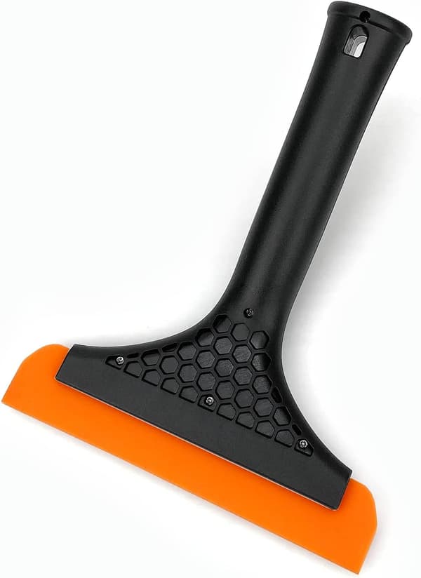 2 st Super Flexibla Silikon Squeegees, Svart, Auto Vattenblad, Wa