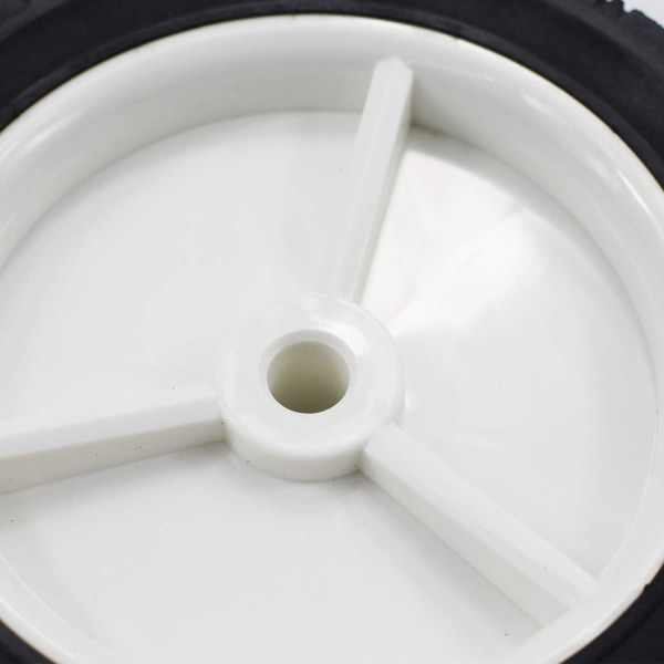 1 förpackning 6 tum lager plast hjul gräsklippare plast hjul mo