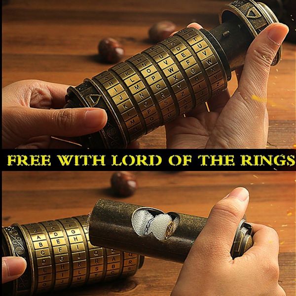 Da Vinci Code Mini Cryptex Alla hjärtans dag Intressant Kreativ R